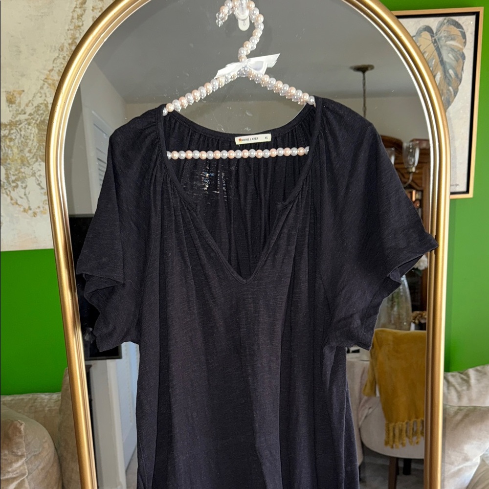 Marine Layer V-Neck Dress - Picture 2 of 7